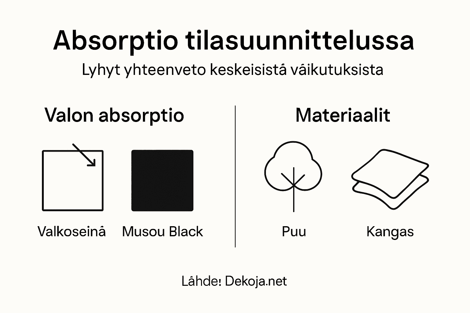 Ilustracja ilustrująca chłonność materiałów