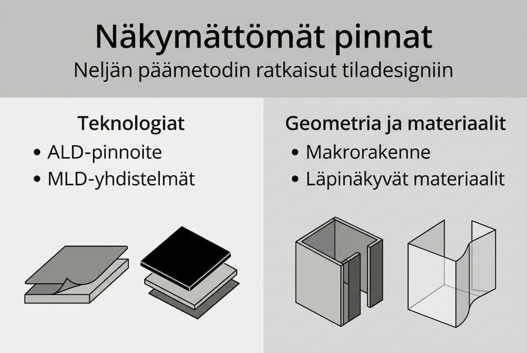Ilustracyjny obraz metod badania ukrytych powierzchni