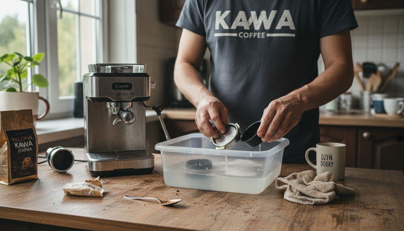 Jak poprawnie rozebrać ekspres do kawy i wyczyścić jego poszczególne elementy