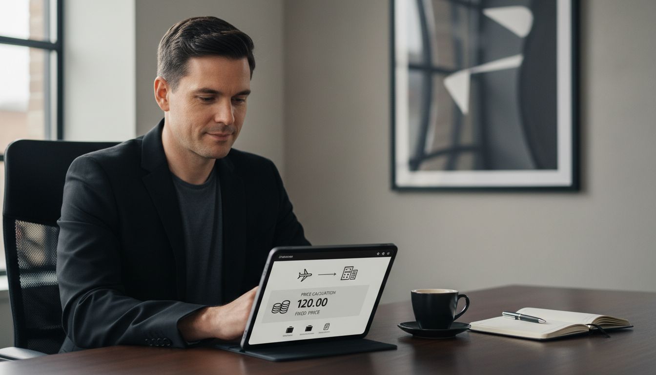 buchungsprozess flughafentransfer festpreis