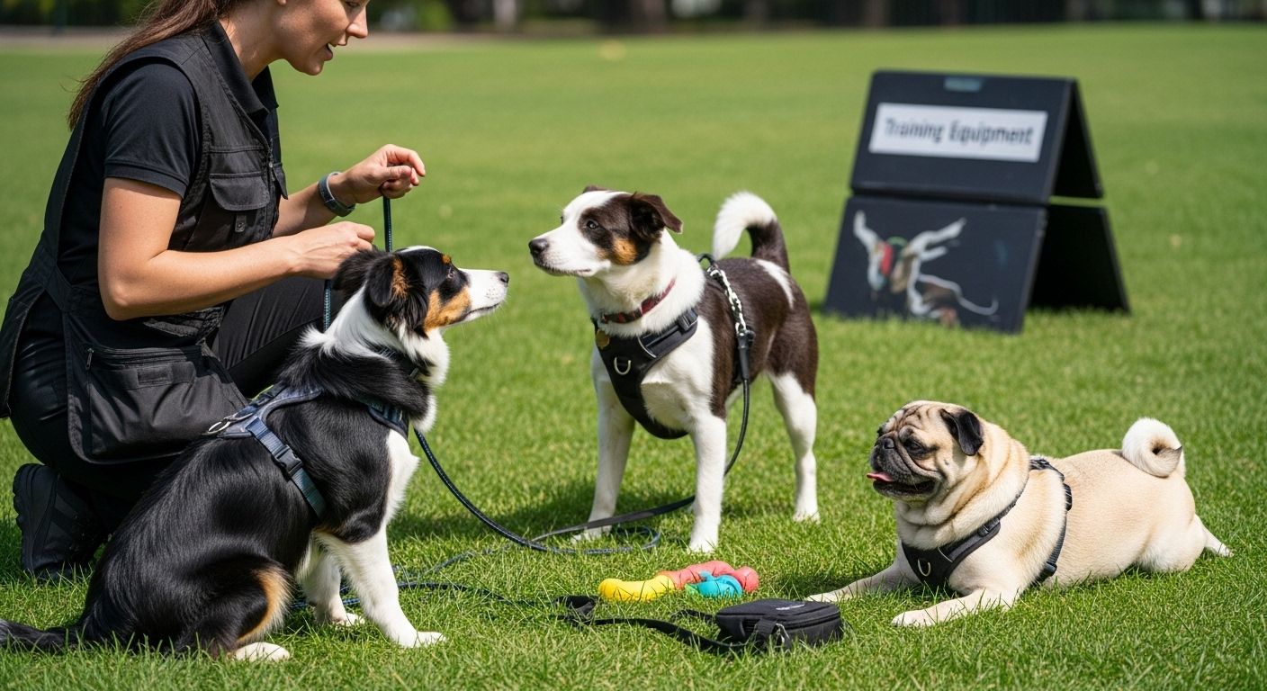 training equipment dogs