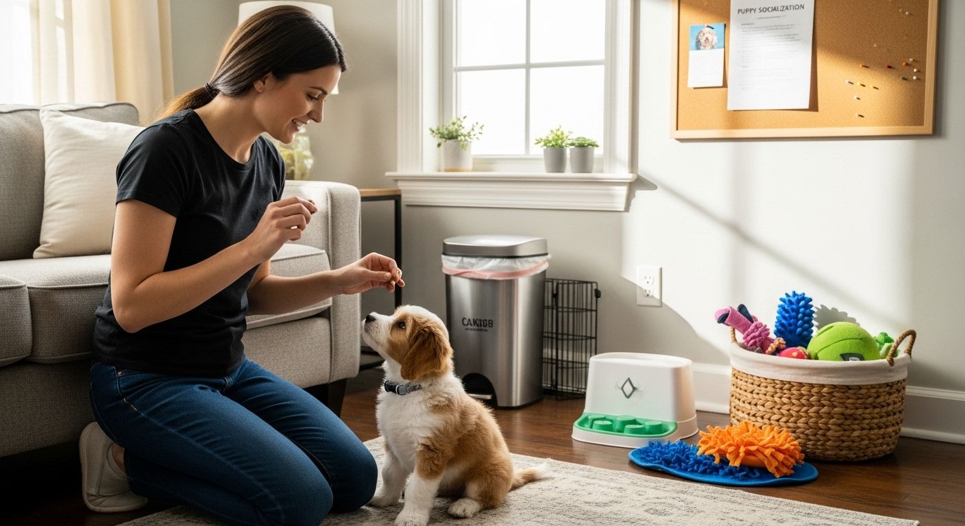 puppy training socialization