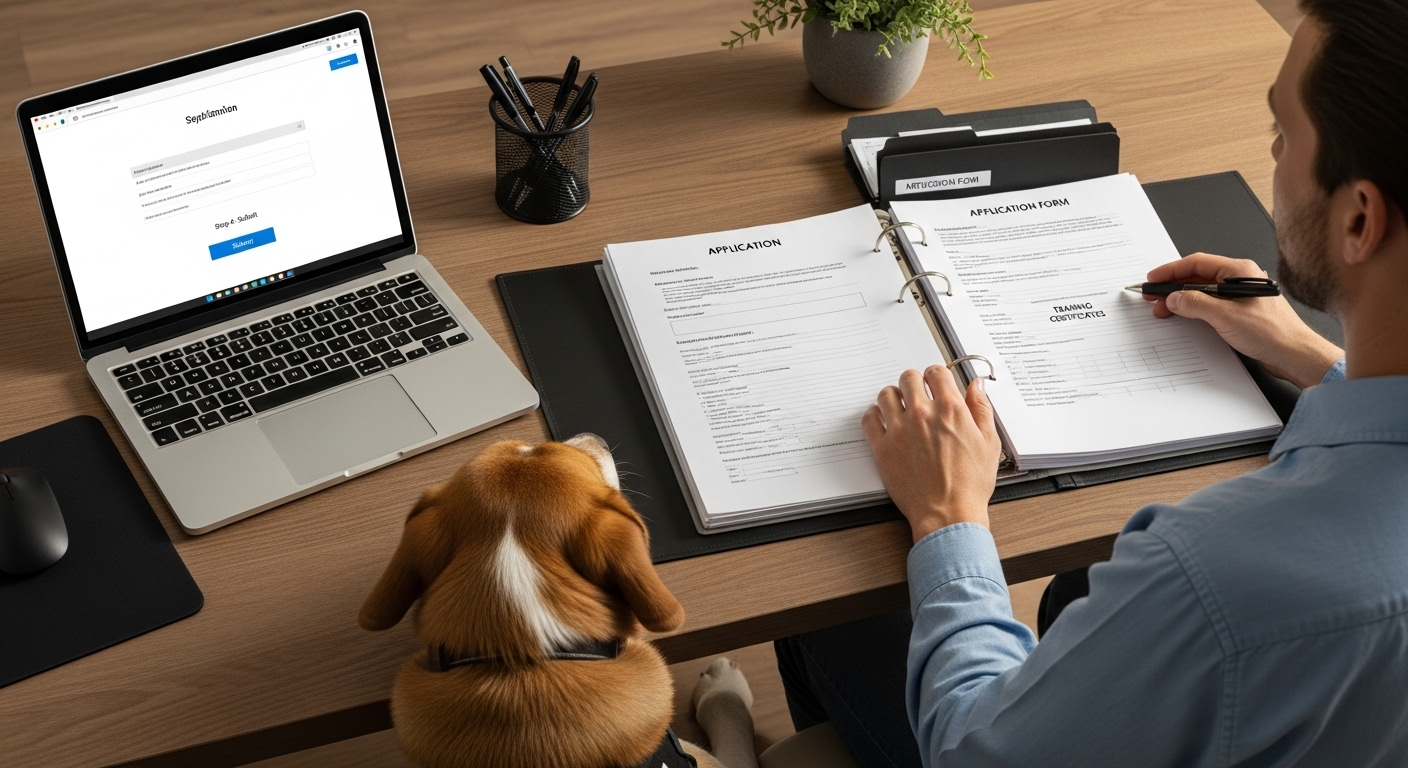 service dog application process