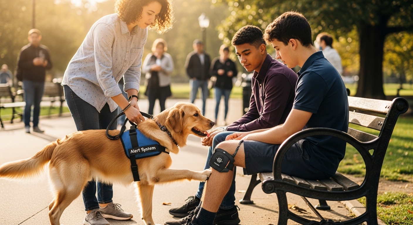 service dog real alert