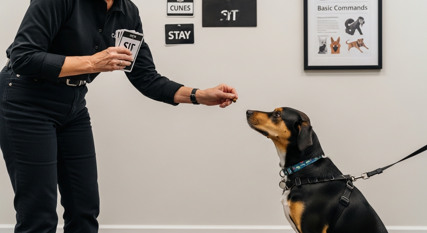 dog basic commands training
