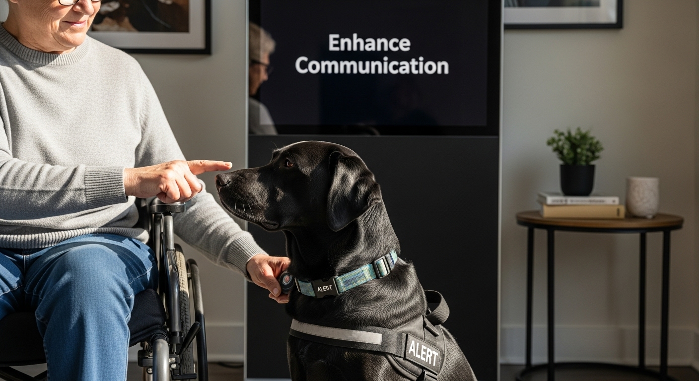 support dog alert communication