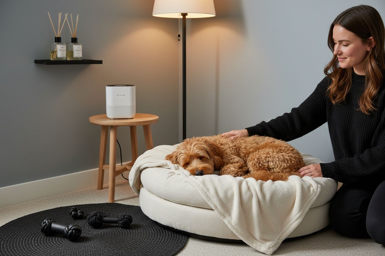 calm dog environment