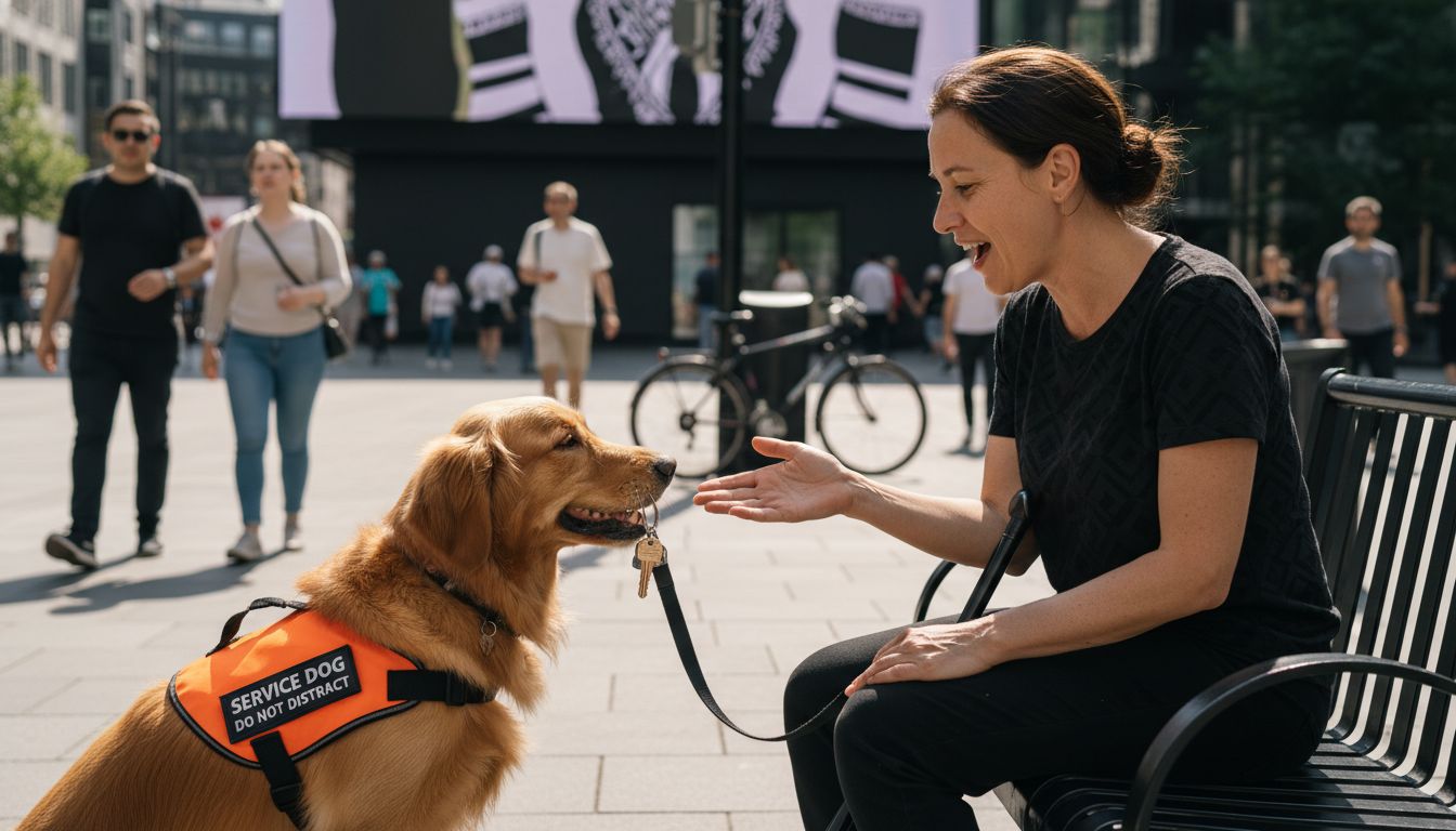 service dog public training