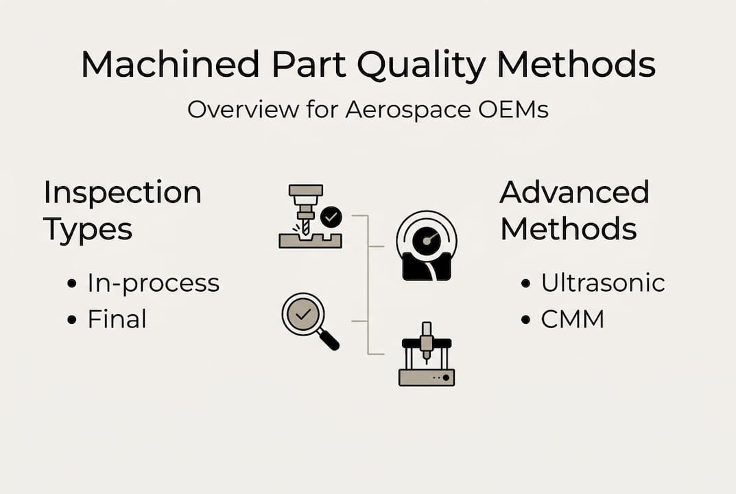 Infographic summary of aerospace quality methods