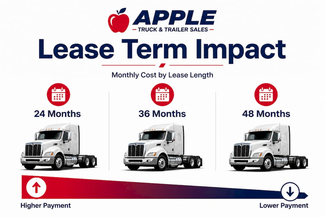 Infographic visualizes lease length cost effects