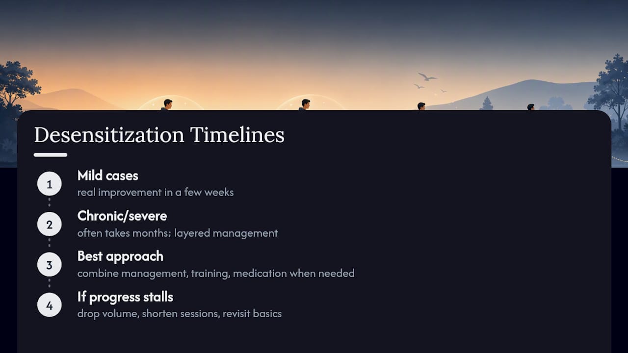 How Long Does Noise Desensitization Actually Take? — overview diagram