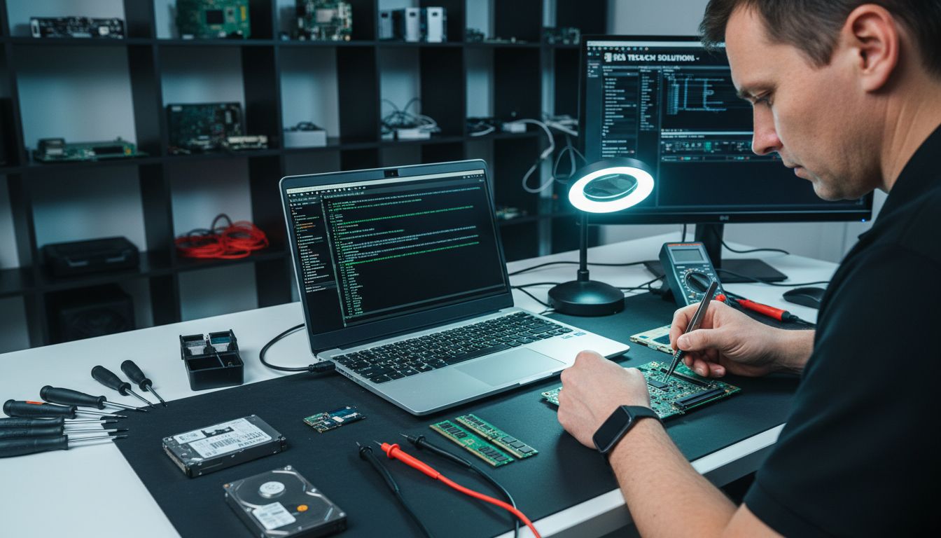 Datoru remontdarbnīca ar plašu servisu klāstu