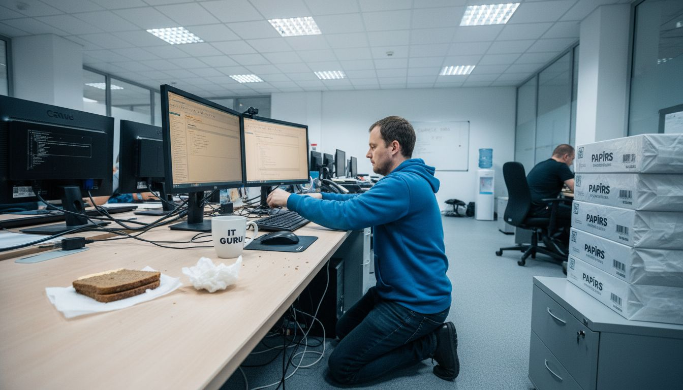 Datoru aprīkojums un biroja tehnikas risinājumi darba vidē