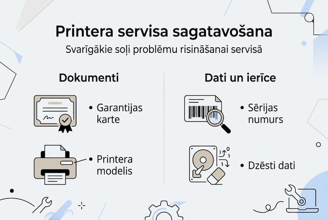 Infografika: Kā pareizi sagatavot printeri apkopei