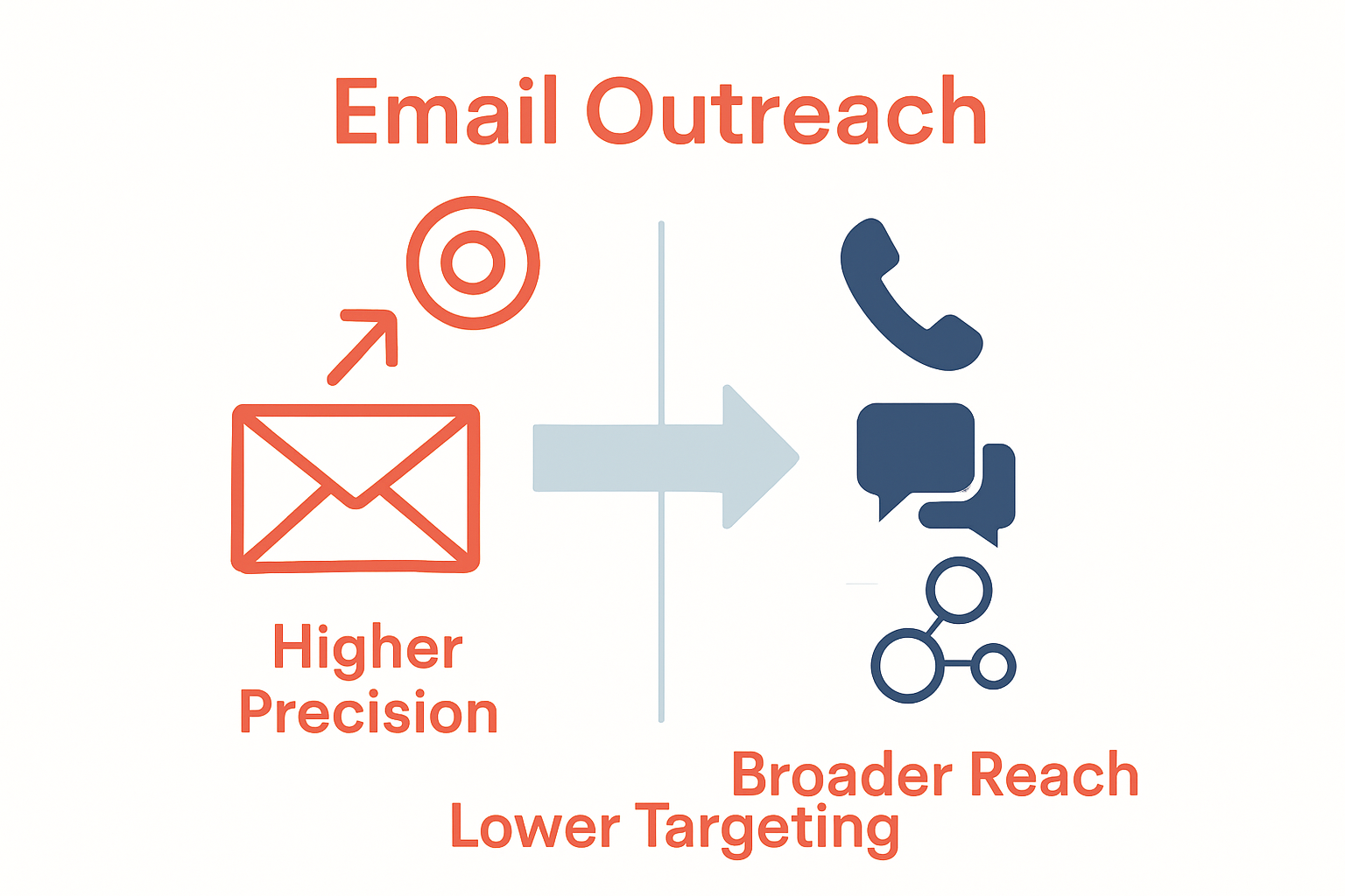Comparison of email with other communication channels
