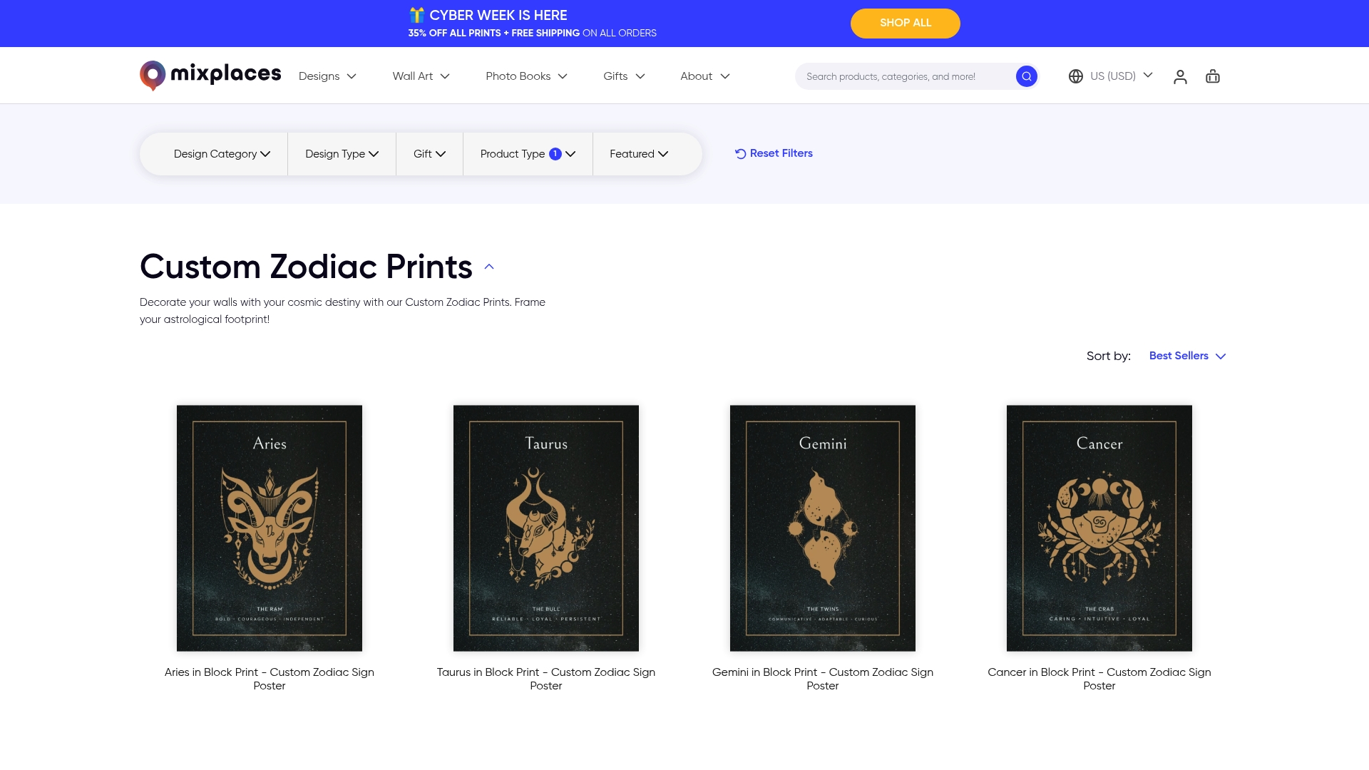 https://mixplaces.com/custom-zodiac-prints