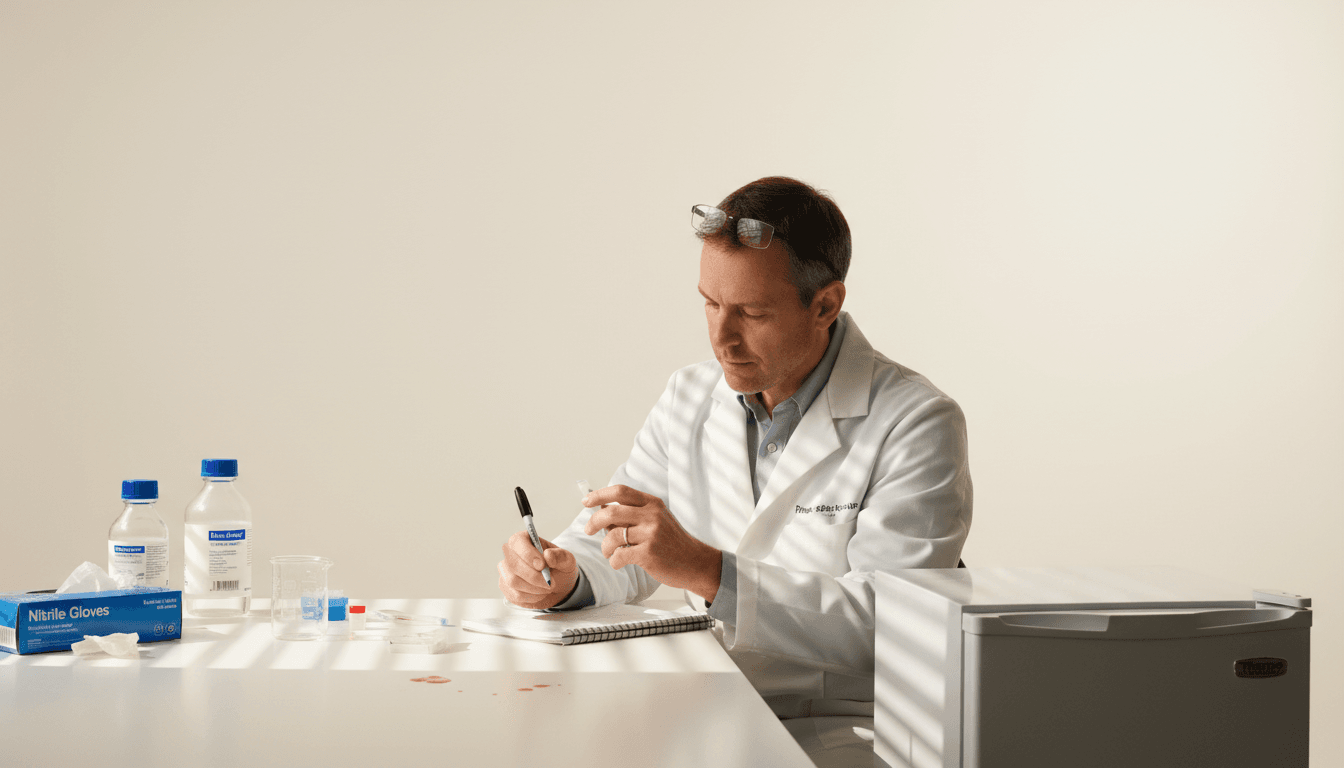 Biological sample preparation for peptide analysis