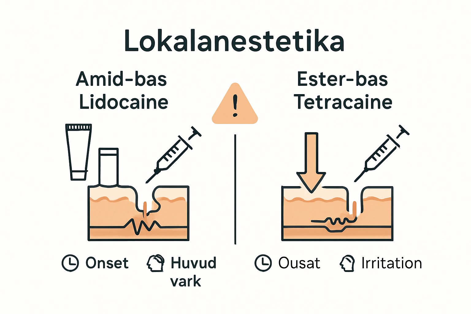 Comparison of local anesthetic types for tattoos