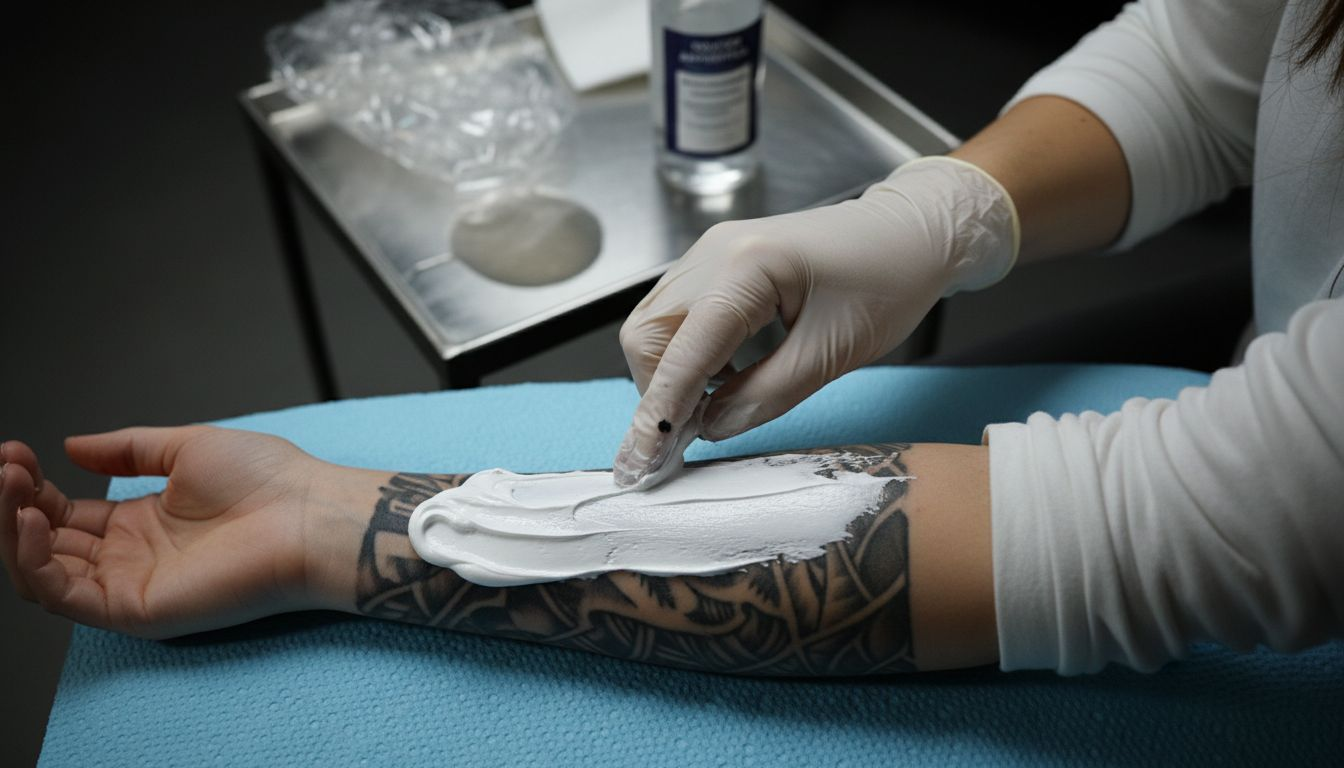 Cómo aplicar la crema correctamente sobre tu tatuaje