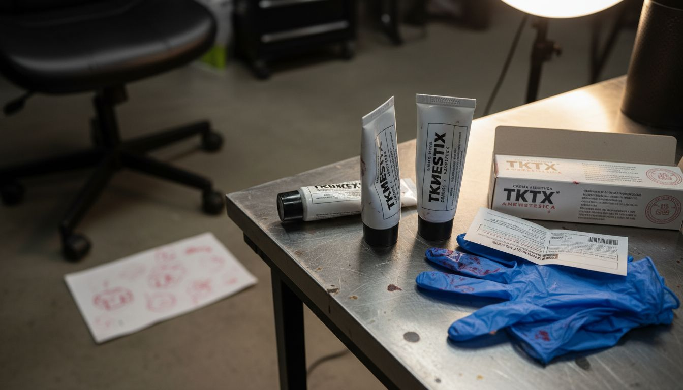 Variedades de cremas anestésicas que se utilizan en el mundo del tatuaje