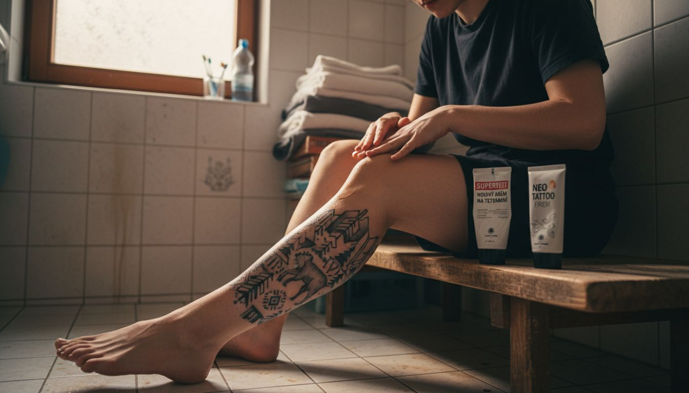 Jak správně pečovat o tetování pomocí speciální masti doma