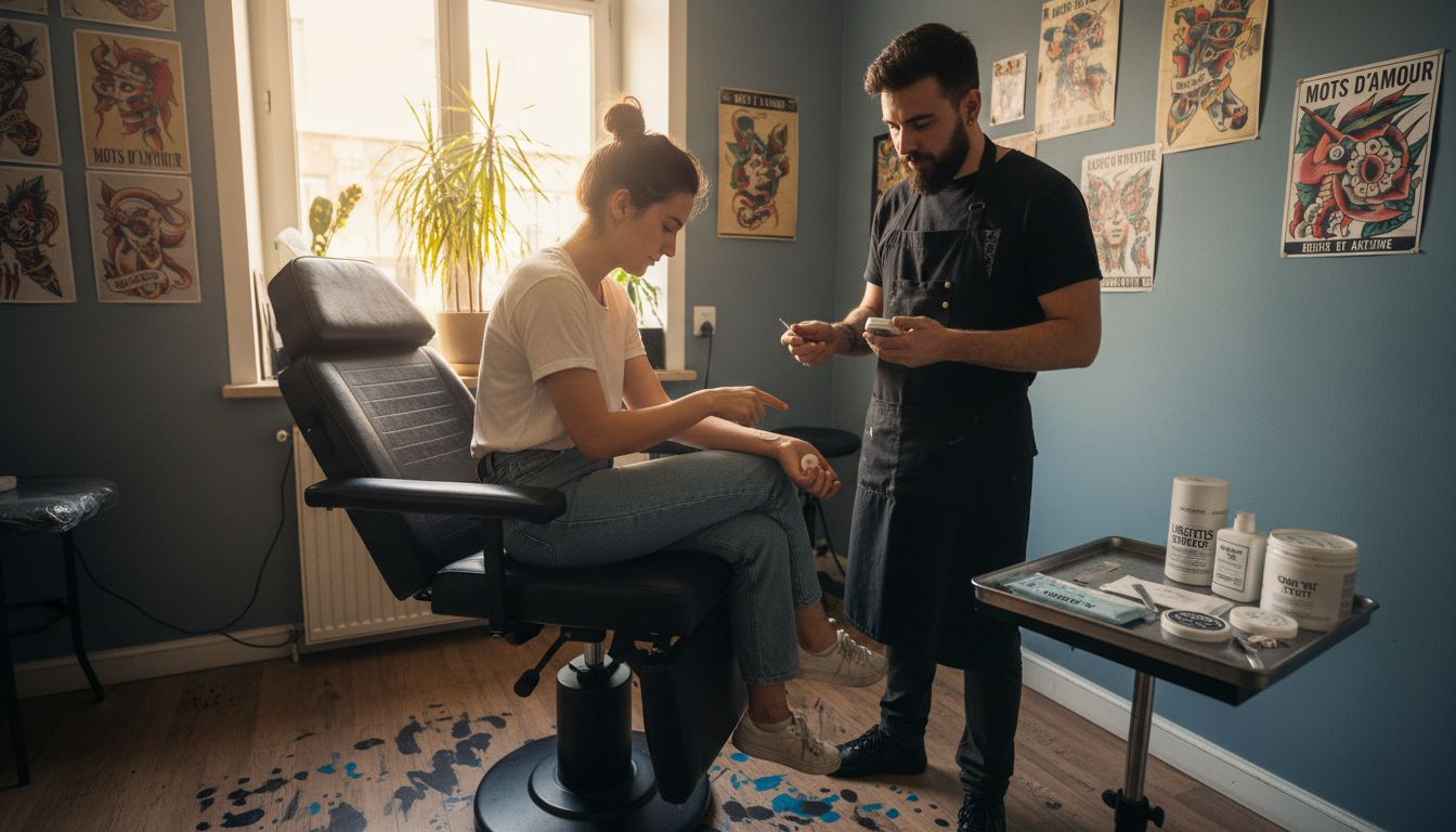 Vérifier la tolérance de sa peau avant d’utiliser une crème pour tatouage