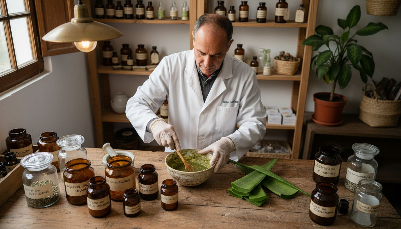 Prepara tu propia crema anestésica combinando ingredientes naturales.