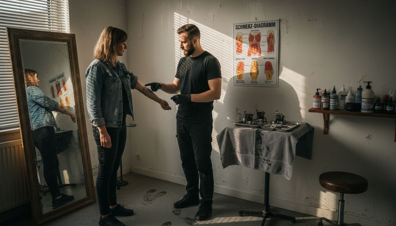 Wie schmerzhaft ist ein Tattoo? Ein Überblick über die verschiedenen Körperstellen