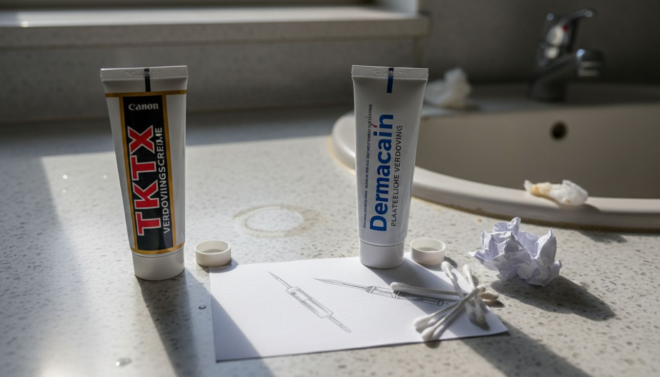 TKTX en Dermacain: verdovende crèmes vergeleken