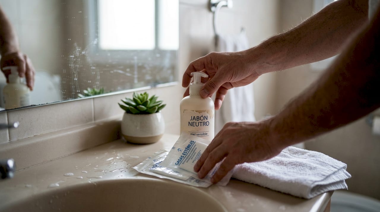 Productos caseros listos para limpiar y cuidar tu piel