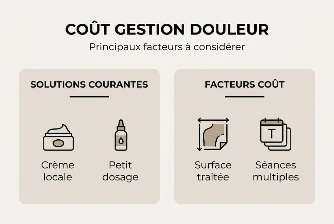 Infographie claire pour mieux comprendre le coût et la douleur d’un tatouage