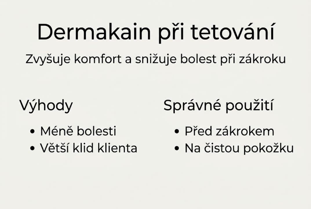 Přehled: jak dermakain působí a k čemu se používá