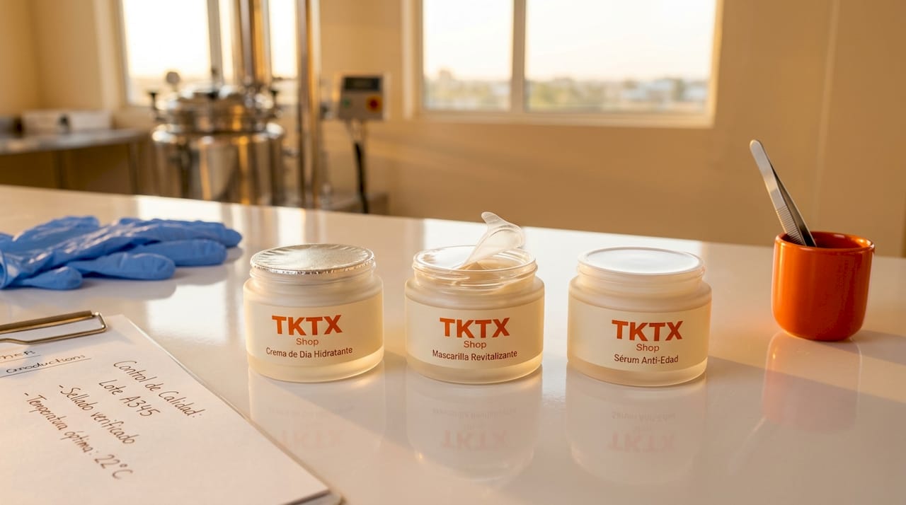 Opciones de cierre y sellado para envases de cremas cosméticas