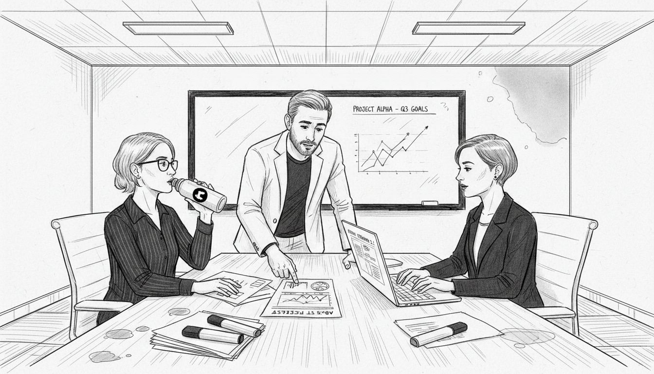 Team discusses A/B test results together