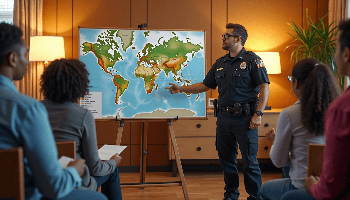 Emergency responders train local community on evacuation procedures
