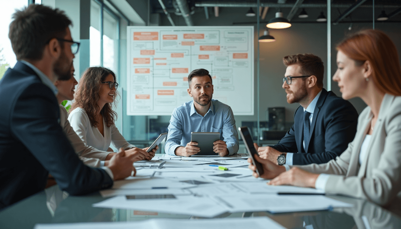 Disaster Recovery Basics: Essential Steps for Charlotte Property Owners 2025 3 Disaster recovery team collaborating with maps and digital alerts