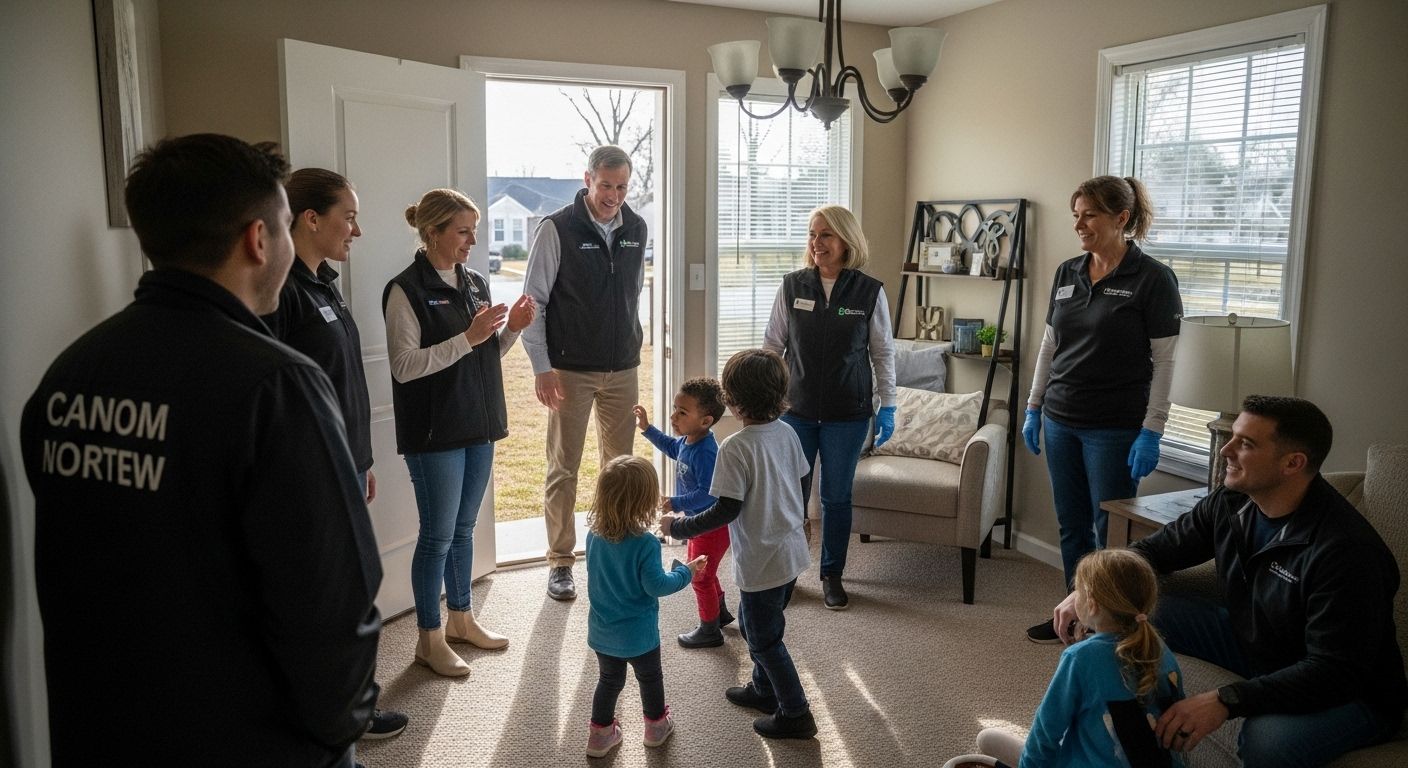 post-disaster housing recovery family