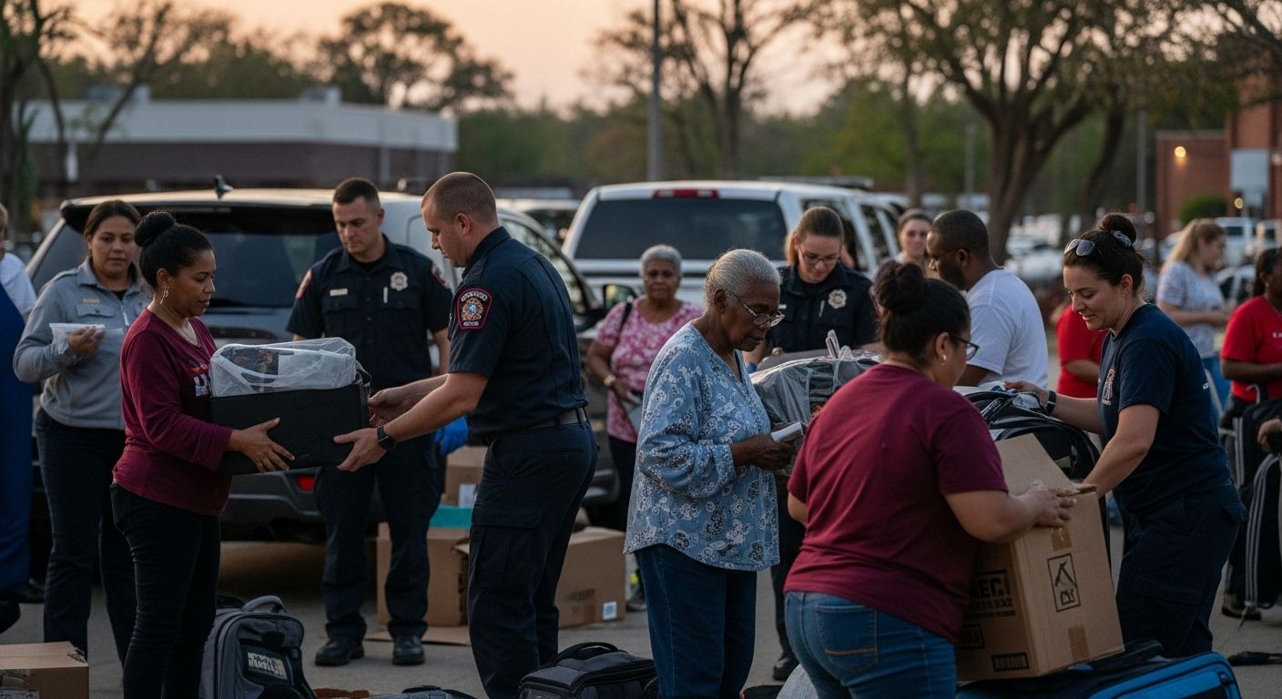 community evacuation shelter support
