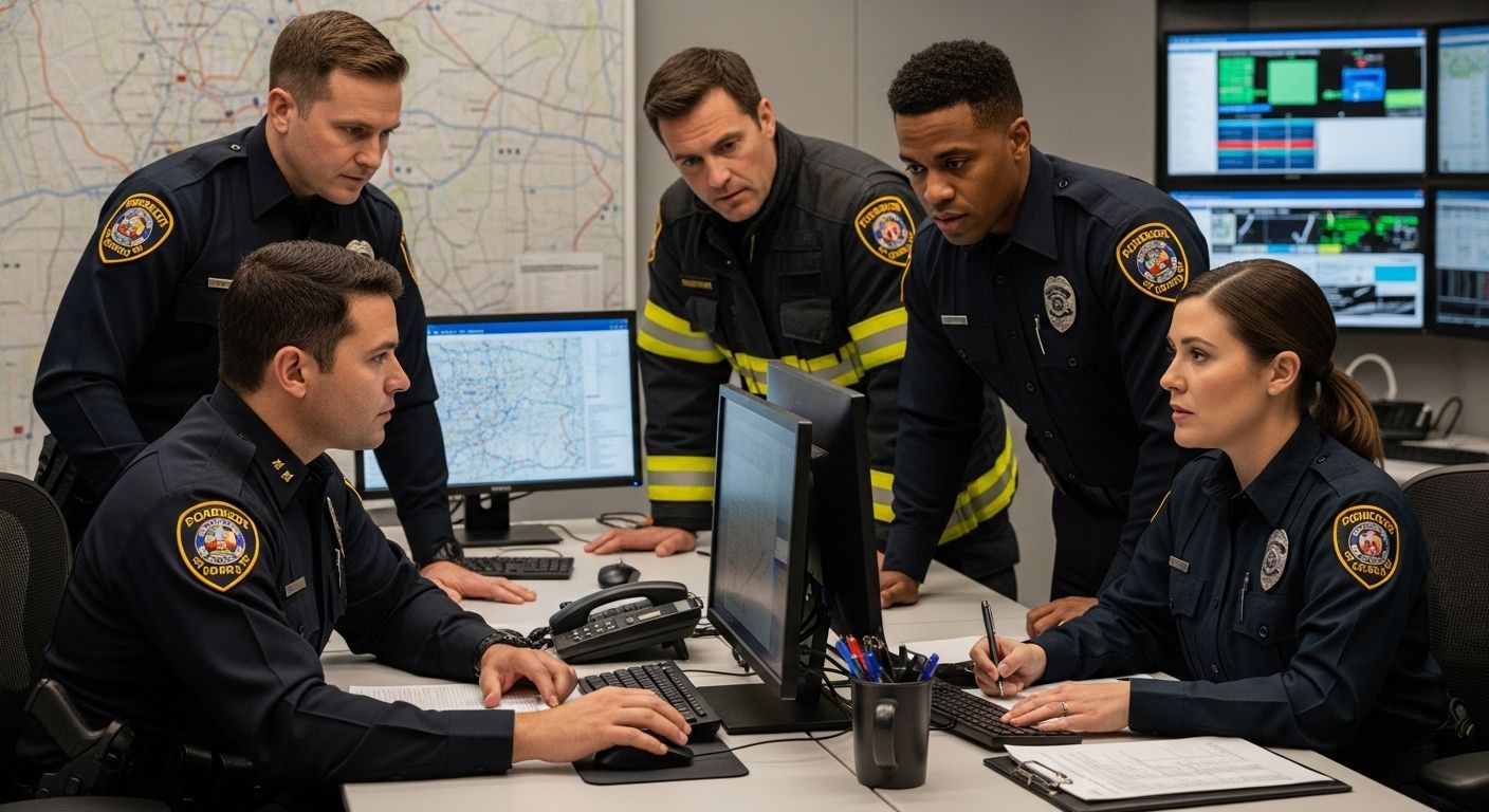 emergency coordination center responders