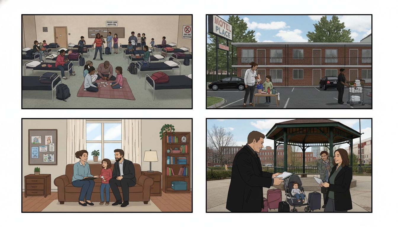 types emergency housing usa