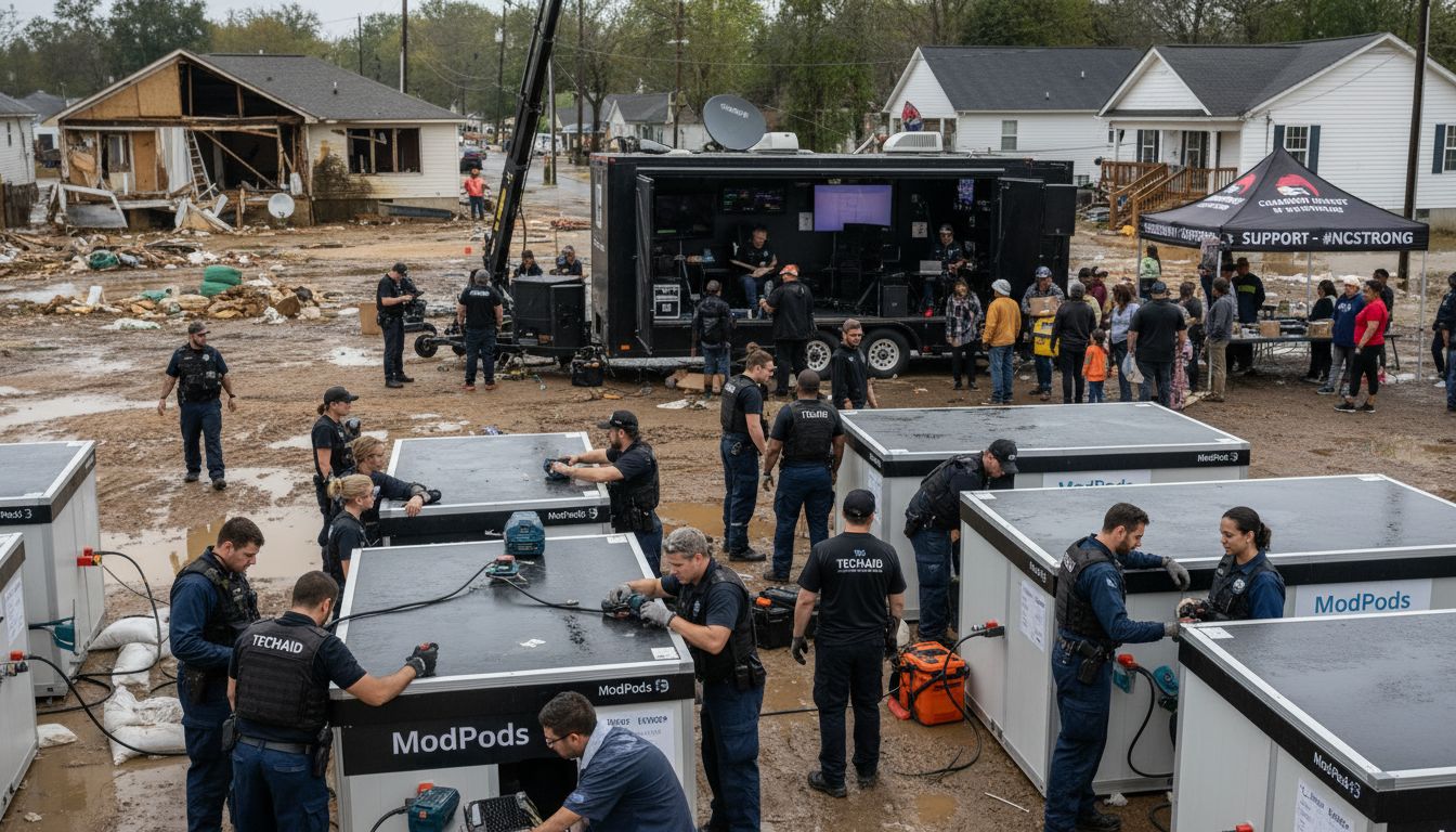 emergency modular housing deployment
