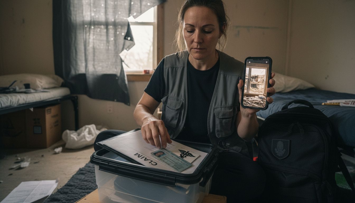 disaster survivor documentation