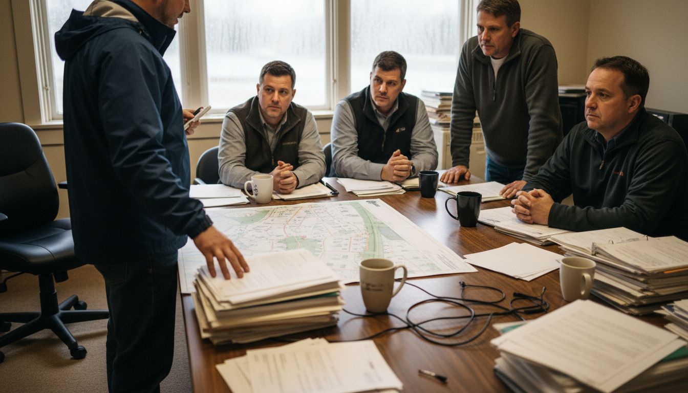 Team coordinates emergency housing response
