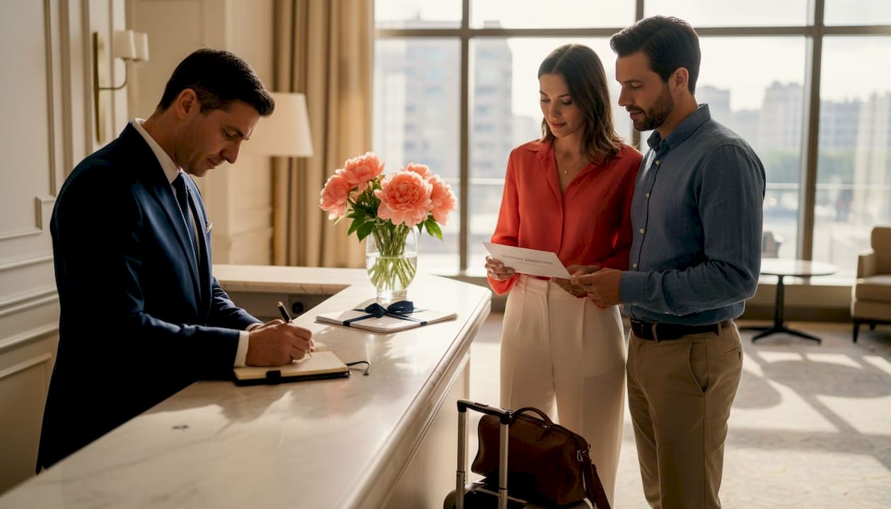 Concierge taking custom travel requests