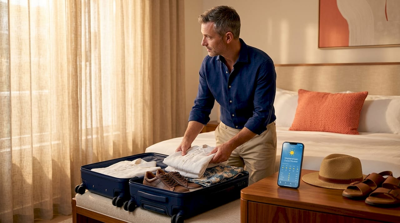 Packing cruise wardrobe for Mediterranean climate