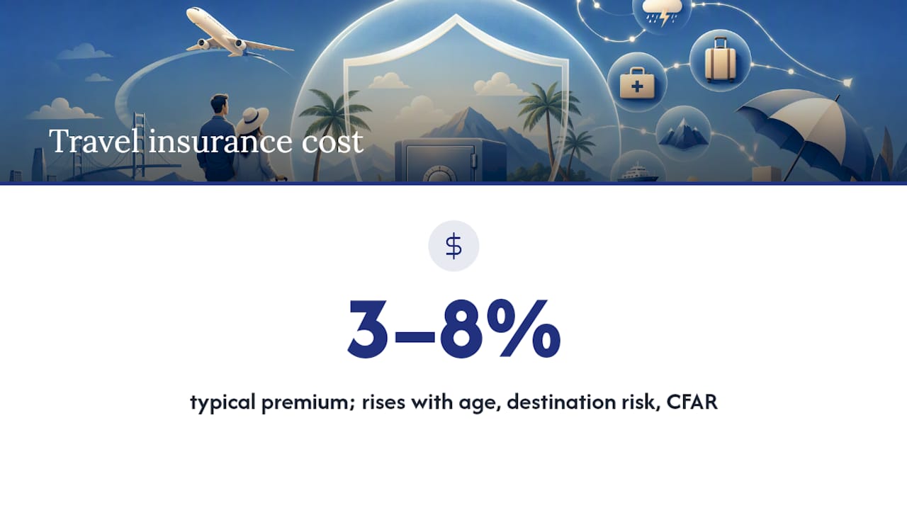What Does Travel Insurance Cost? — overview diagram