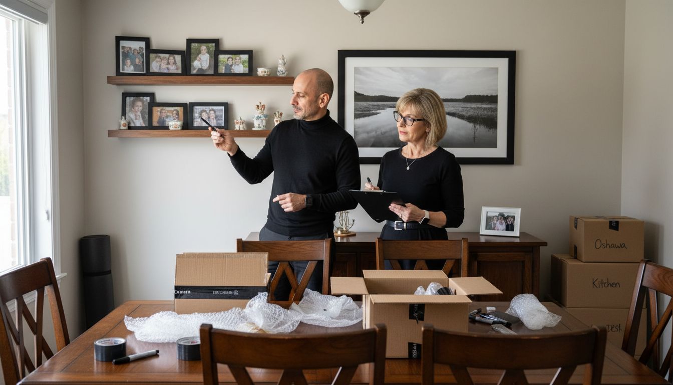 real estate agent declutter