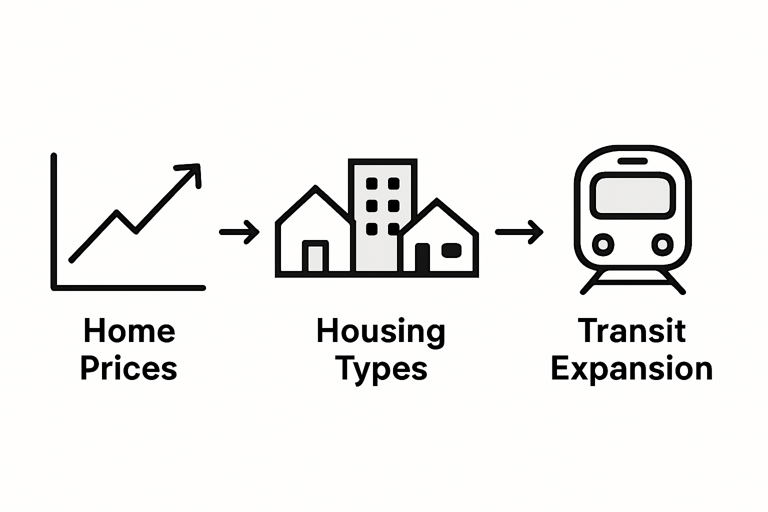Durham real estate growth trends infographic