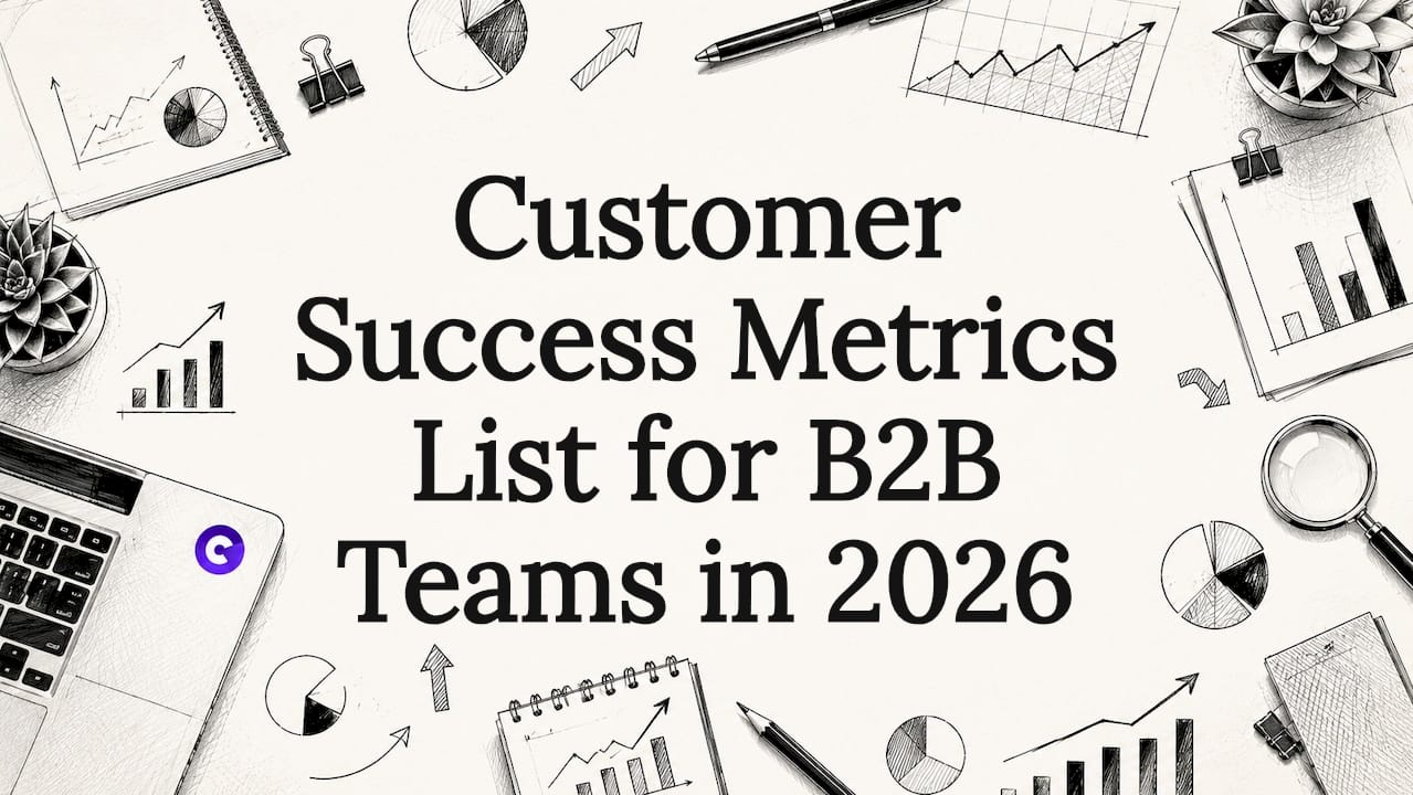 Customer Success Metrics List for B2B Teams in 2026