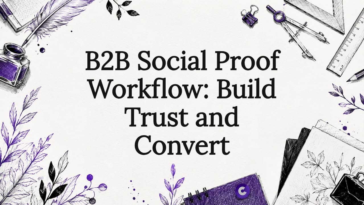 B2B Social Proof Workflow: Build Trust and Convert